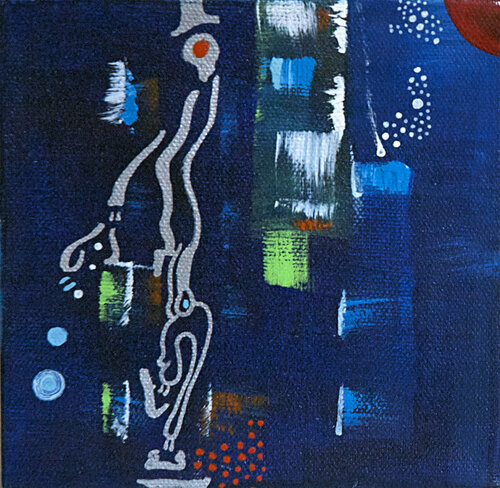 Bowling | Running to the game von Nathalie Gribinski, Malerei kaufen auf Singulart