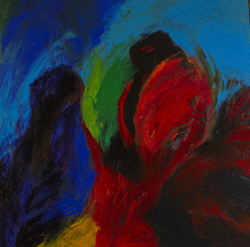 Swings di Nathalie Gribinski, Pittura in vendita su Singulart