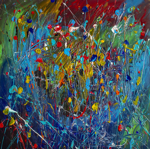 Revolution di Nathalie Gribinski, Pittura in vendita su Singulart