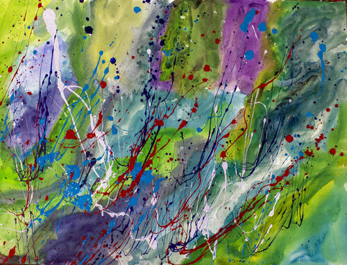 Summer veals par Nathalie Gribinski, Peinture en vente sur Singulart