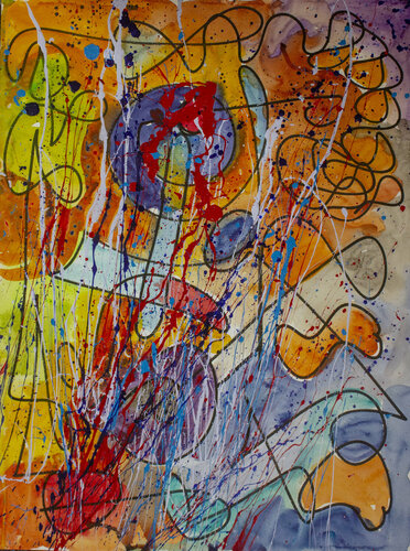 Hopes of Light von Nathalie Gribinski, Malerei kaufen auf Singulart