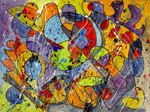 Purple Parrot Nathalie Gribinski