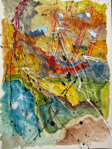 Treasure Island di Nathalie Gribinski, Pittura in vendita su Singulart