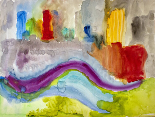 Cityscape Nathalie Gribinski