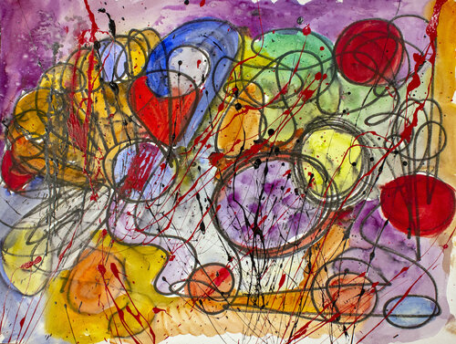 Purple Night Nathalie Gribinski