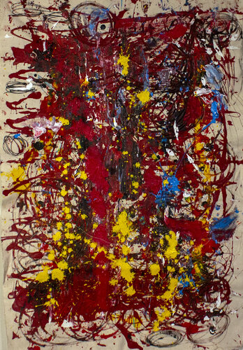 Sounds of Fire von Nathalie Gribinski, Malerei kaufen auf Singulart