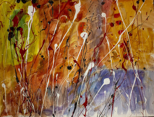 The Woman and the Puppet by Nathalie Gribinski, Work on Paper for Sale on Singulart