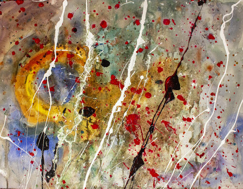 Summer Blast by Nathalie Gribinski, Painting for Sale on Singulart