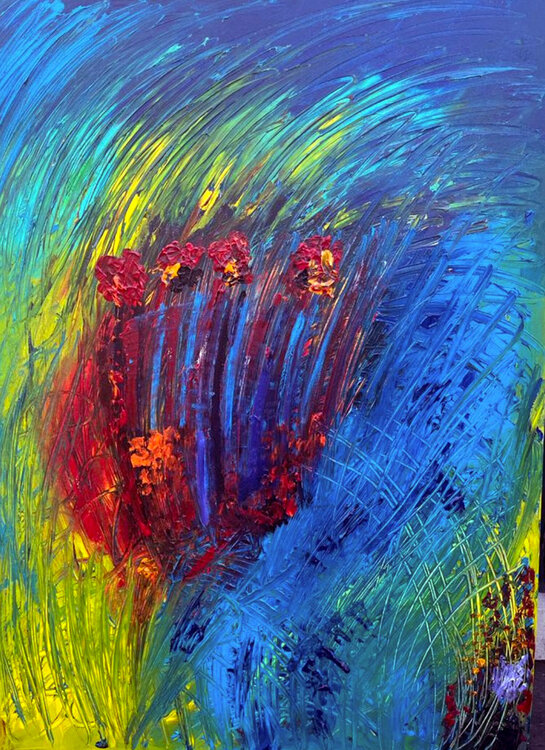 Flowers in the wind Nathalie Gribinski