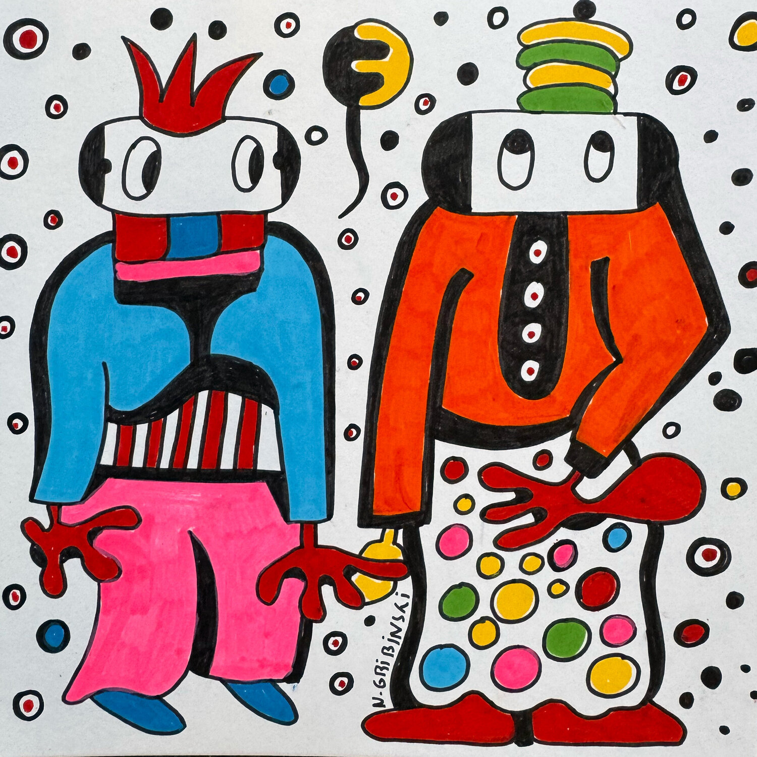 Polka Dots Conversations Nathalie Gribinski