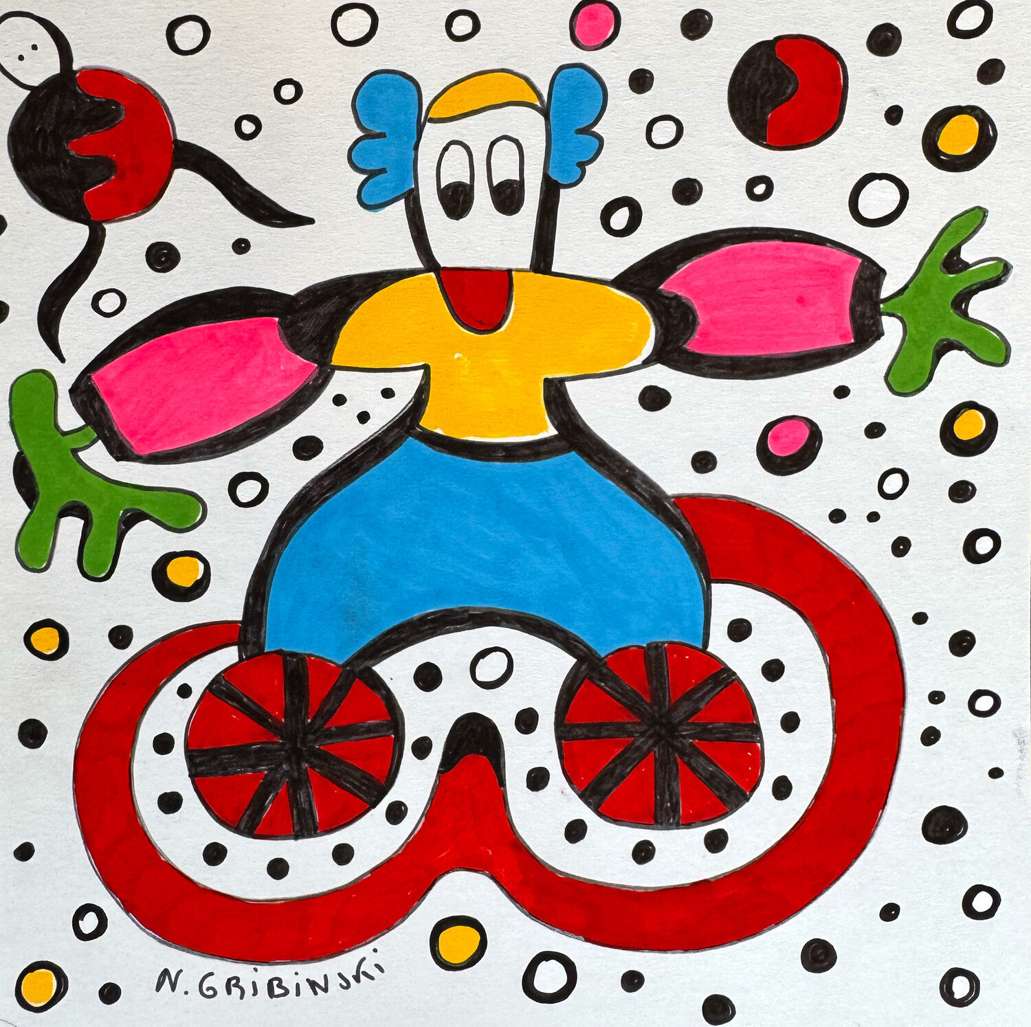 Wheels of Joy Nathalie Gribinski