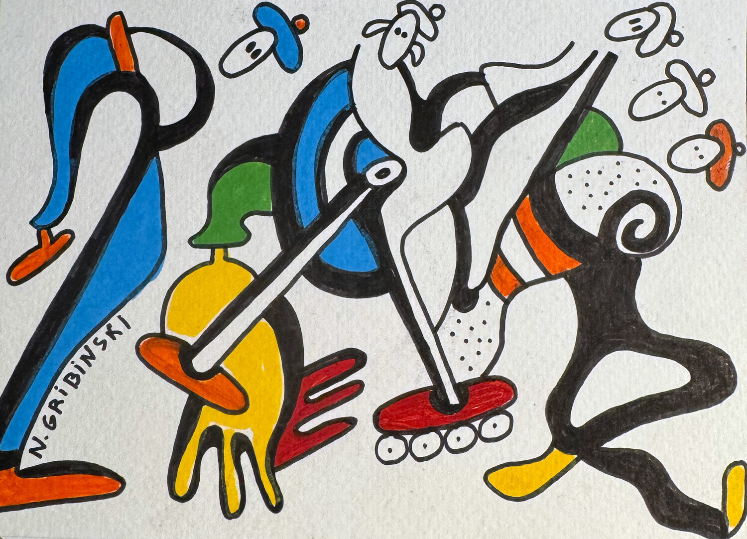 Balancing Friends Nathalie Gribinski