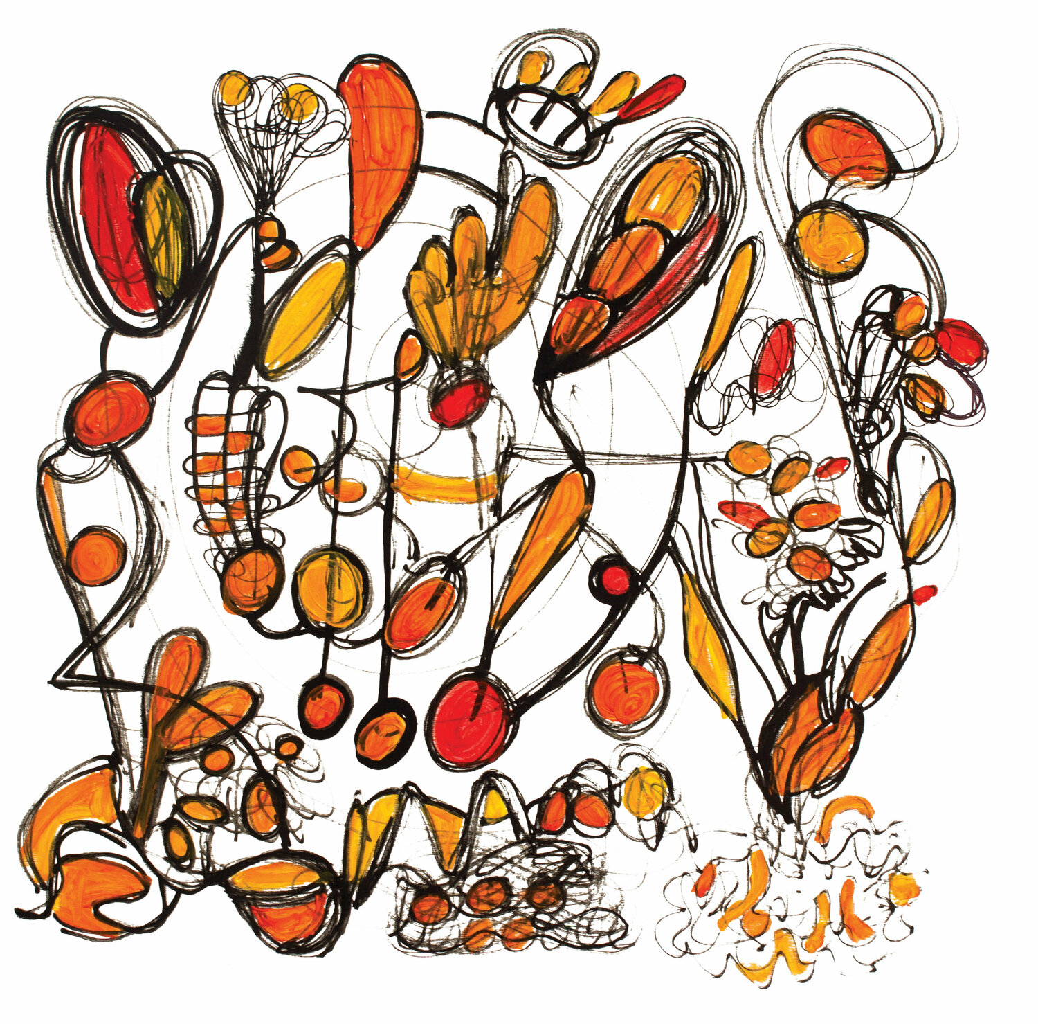 Orange garden Nathalie Gribinski