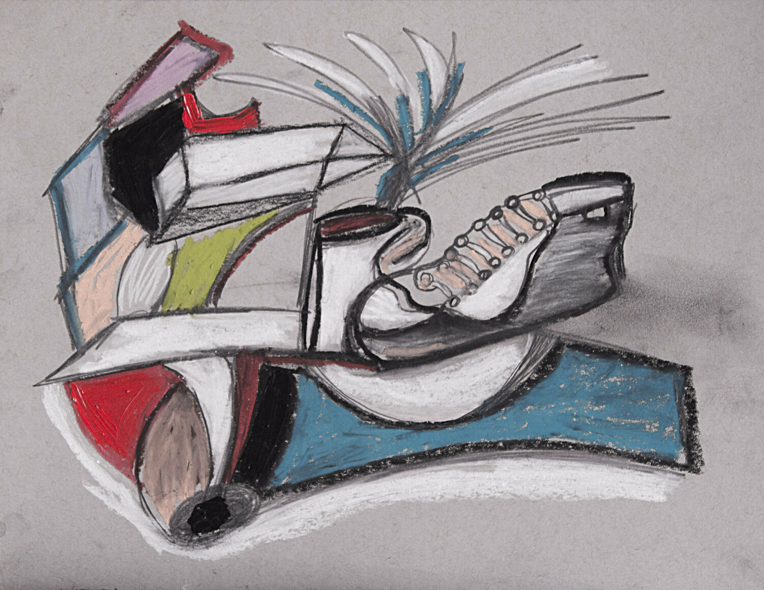 Shoe and Cup Two Nathalie Gribinski