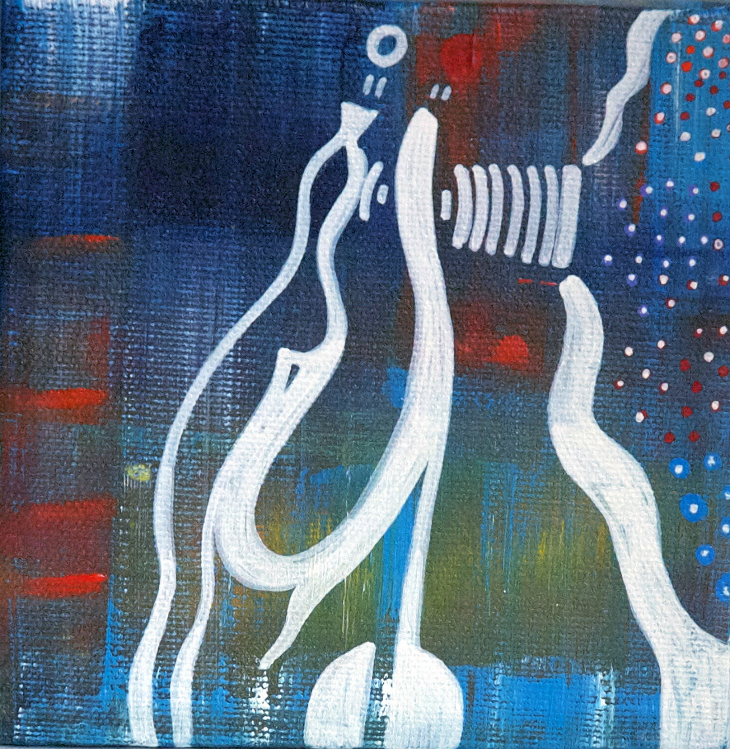 Brazilian Carnival | The meeting Nathalie Gribinski Dipinto originale in vendita