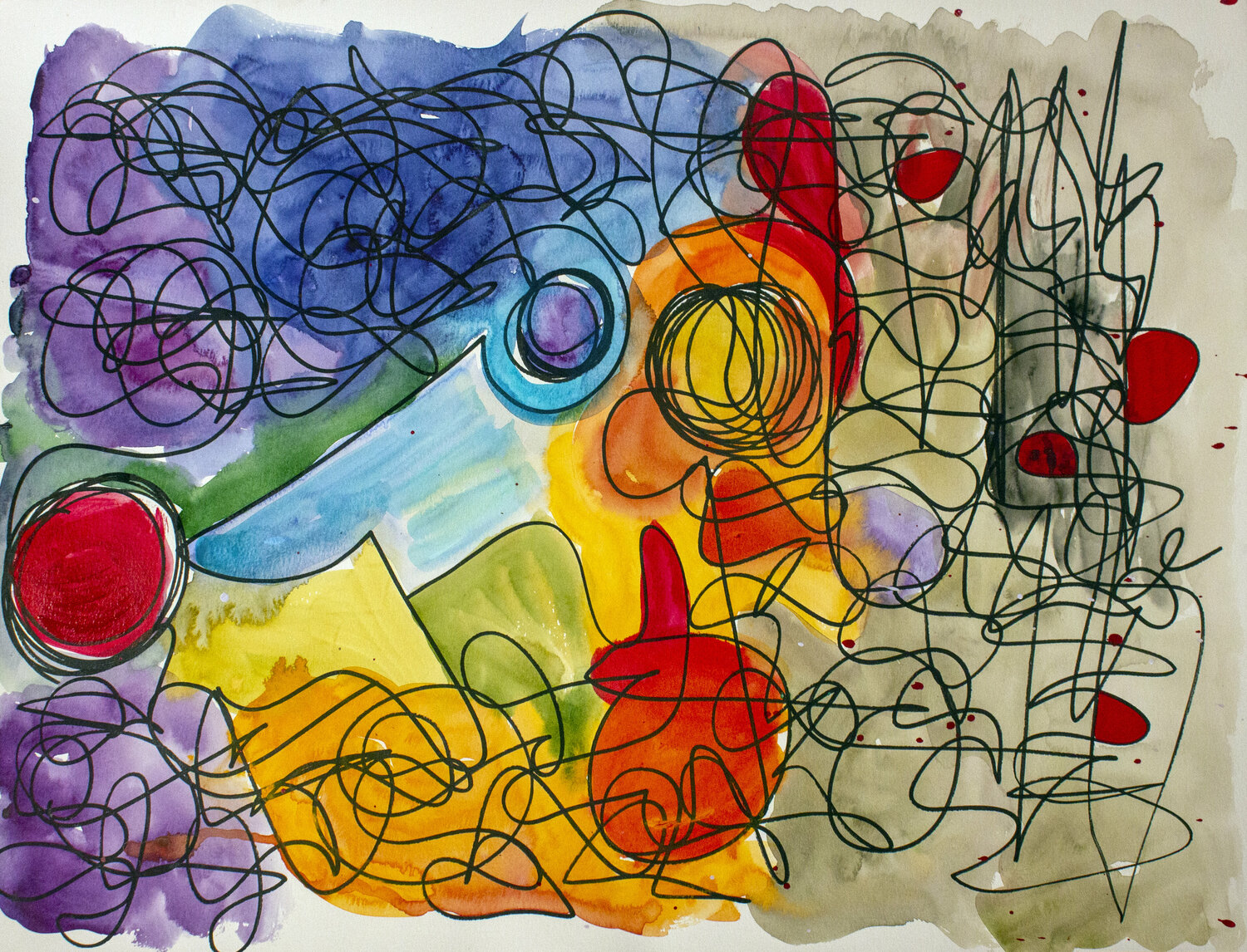 Crazy Scribbles of Joy Nathalie Gribinski