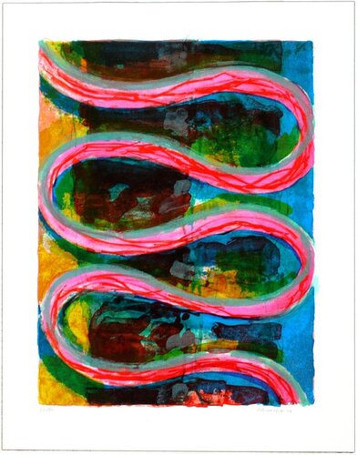 Serpent van Jan Saudek, Afdruk te koop op Singulart