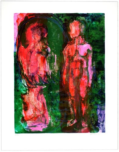 Figure/Faune van Jan Saudek, Afdruk te koop op Singulart