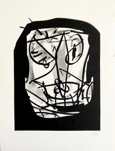 Retrato van Antonio Saura, Afdruk te koop op Singulart