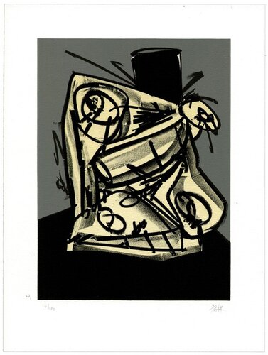 Portrait II di Antonio Saura, Stampa in vendita su Singulart