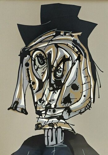 Dora Maar visitada I von Antonio Saura, Druck kaufen auf Singulart