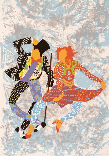Flash and Annie by Miriam Schapiro, Print for Sale on Singulart