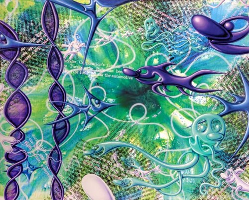 Kelp Us van Kenny Scharf, Afdruk te koop op Singulart