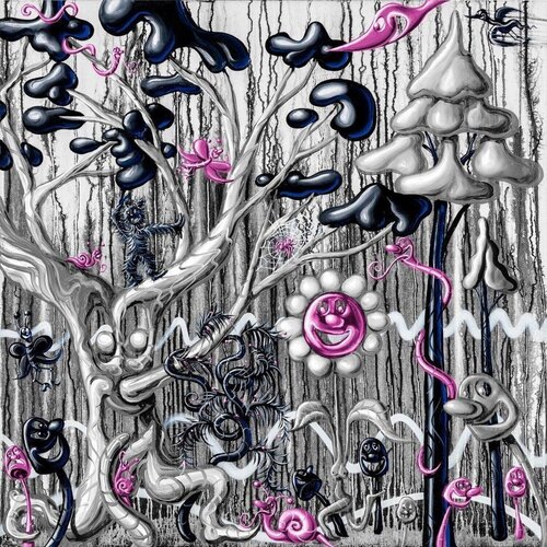 Furungle Black van Kenny Scharf, Afdruk te koop op Singulart
