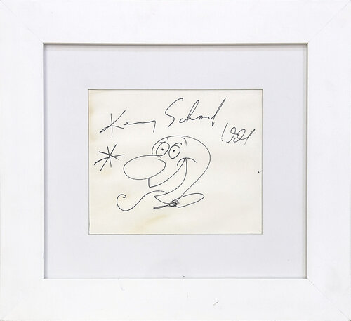 Untitled (original drawing on paper) par Kenny Scharf, Œuvre sur papier en vente sur Singulart