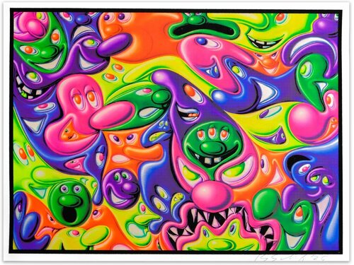 Superblobz by Kenny Scharf, Print for Sale on Singulart