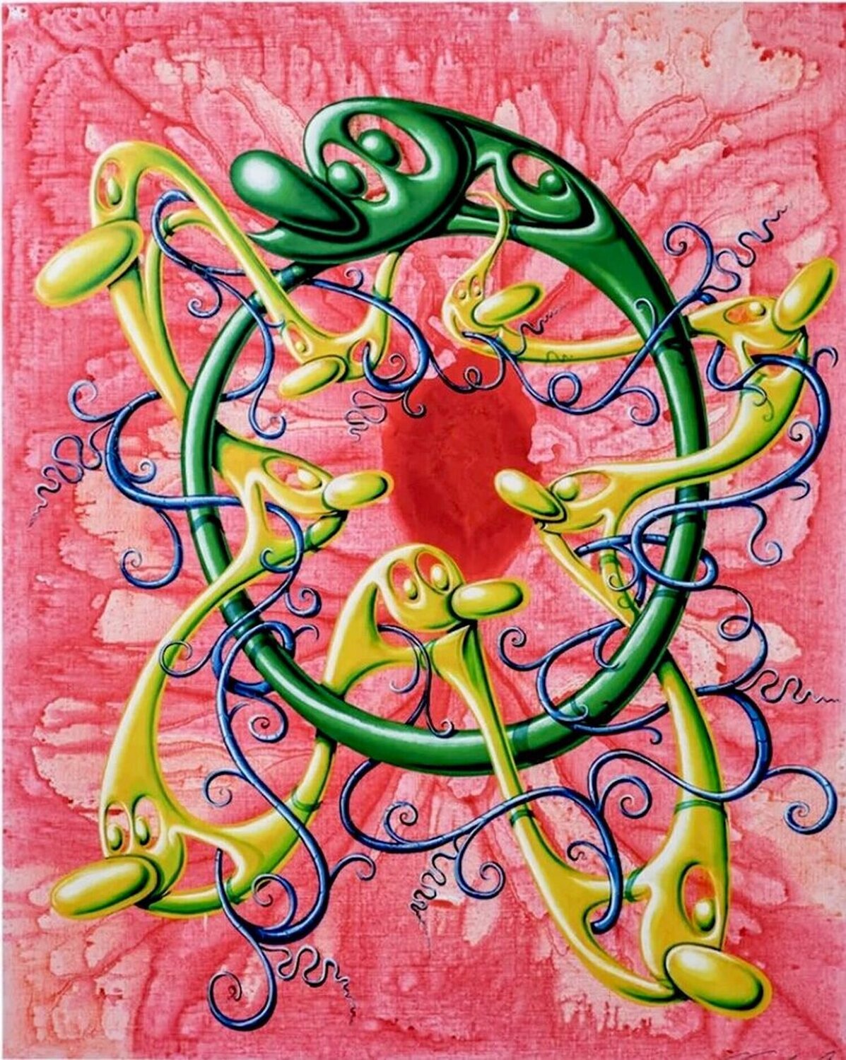 VRING! Kenny Scharf Stampa in vendita