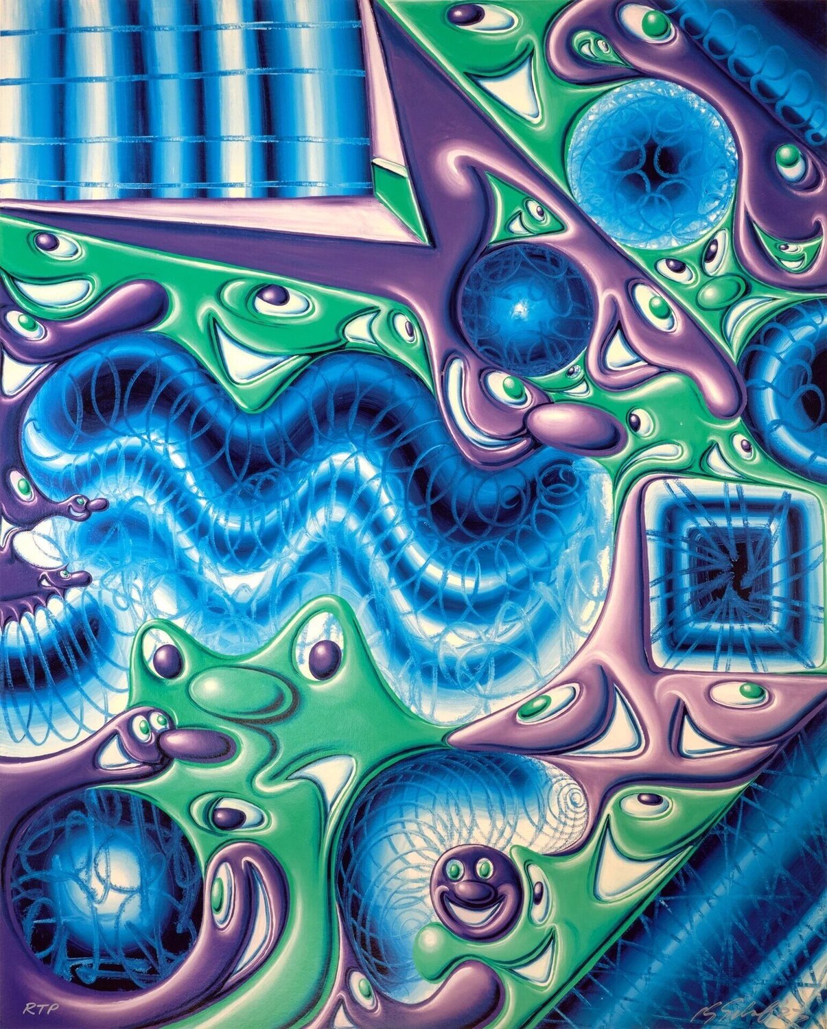 Things Kenny Scharf Stampa in vendita
