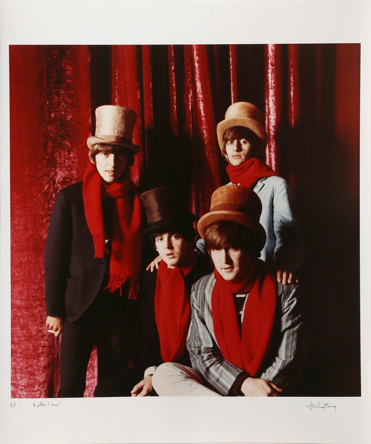 The Beatles Xmas Jerry Schatzberg