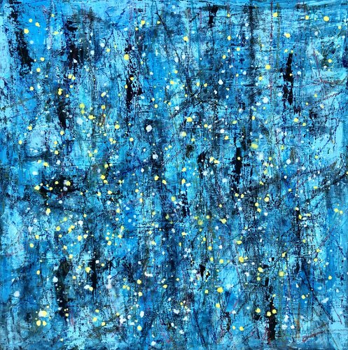 Light in the dark di Inge Thogersen, Pittura in vendita su Singulart