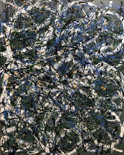 Now the birds returns di Inge Thogersen, Pittura in vendita su Singulart
