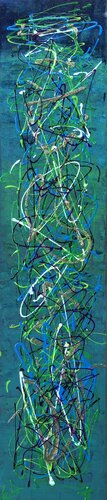 Party night in Aarhus di Inge Thogersen, Pittura in vendita su Singulart
