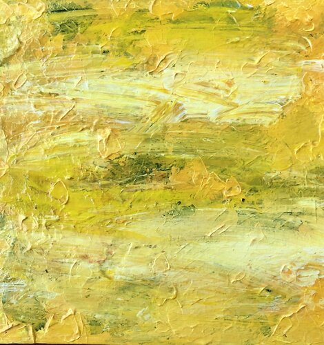 Yellow music di Inge Thogersen, Pittura in vendita su Singulart