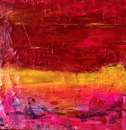 The red dragons favorite place di Inge Thogersen, Pittura in vendita su Singulart