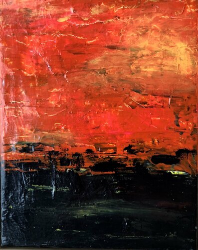 More night di Inge Thogersen, Pittura in vendita su Singulart