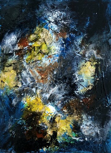 Heaven and the present 2 van Inge Thogersen, Schilderij te koop op Singulart