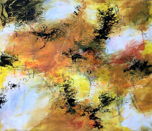 Power of the spring di Inge Thogersen, Pittura in vendita su Singulart