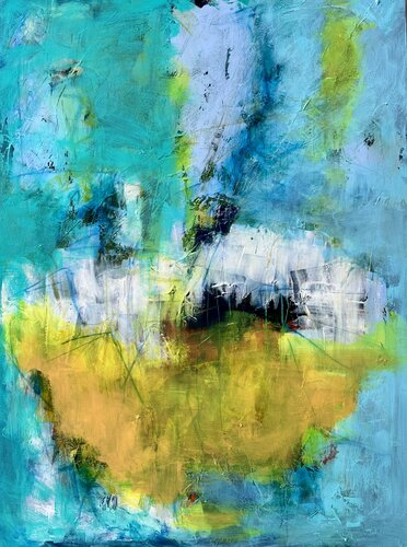 Peaceful di Inge Thogersen, Pittura in vendita su Singulart