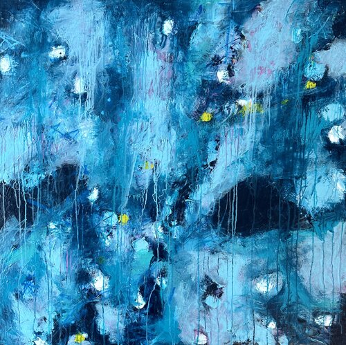Wednesday afternoon at Manhattan di Inge Thogersen, Pittura in vendita su Singulart