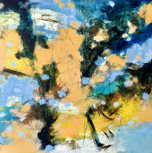 Walk by the Seine no. 2 de Inge Thogersen, Pintura a la venta en Singulart