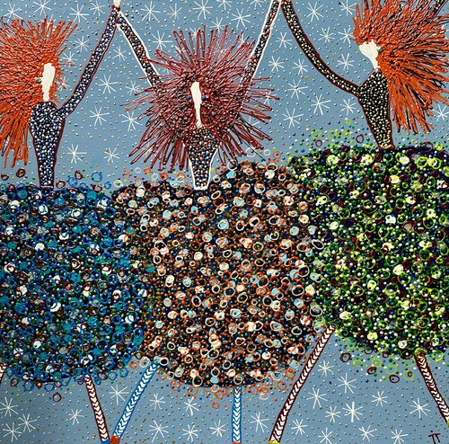 Always waiting for good news de Inge Thogersen, Pintura a la venta en Singulart