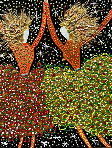 Among the stars de Inge Thogersen, Pintura a la venta en Singulart