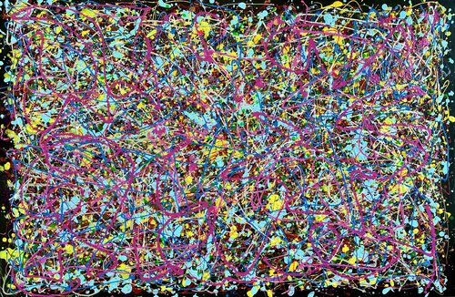 Colors over the dark di Inge Thogersen, Pittura in vendita su Singulart