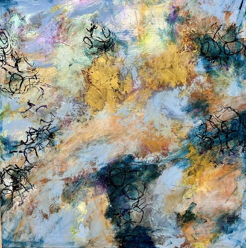 Nordic evening di Inge Thogersen, Pittura in vendita su Singulart