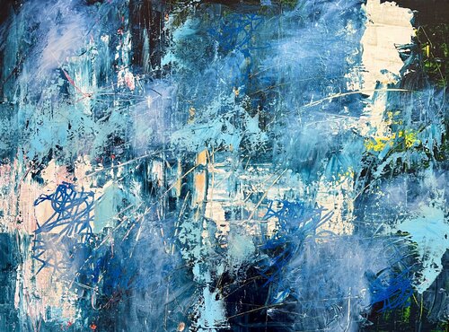 Traces of joy behind by Inge Thogersen, Painting for Sale on Singulart