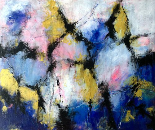 Star dance van Inge Thogersen, Schilderij te koop op Singulart